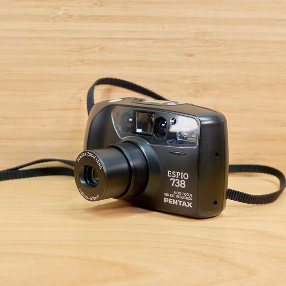 Pentax Espio 738 Point and Shot 35mm Film Camera, Pentax Zoom Lens 38-70mm - Picture 6 of 8